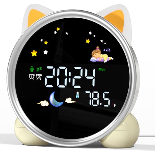 Kids Alarm Clock Night Light