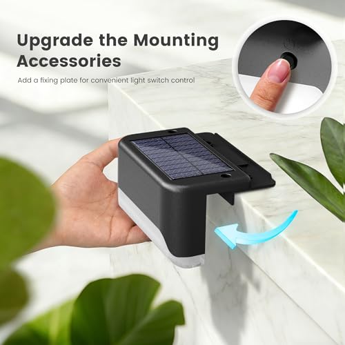 Solar Deck Lights Outdoor (16 Count)