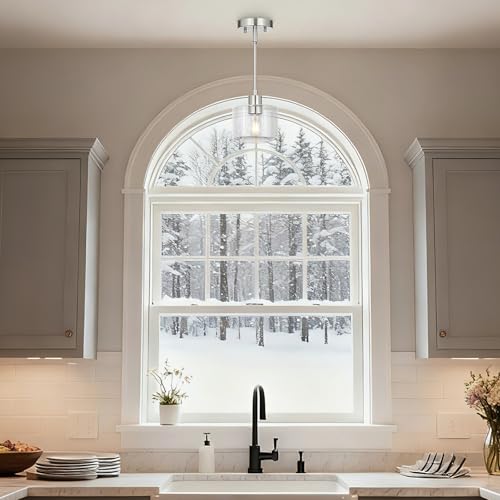 Brushed Nickel Pendant Lights Kitchen Island