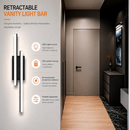Modern Bathroom Light Fixtures Over Mirror