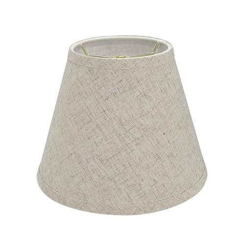 32426 Transitional Hardback Empire Shape Spider Construction Lamp Shade in Flaxen