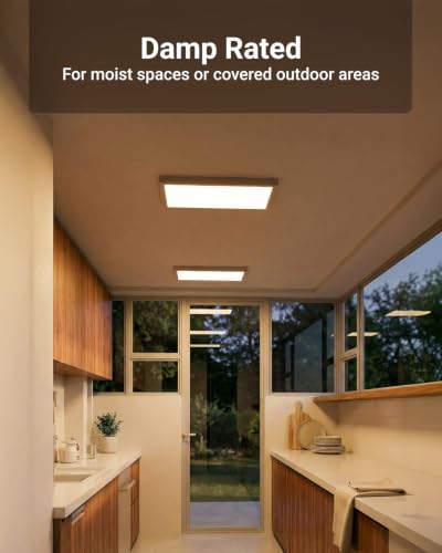 Sunco 6 Pack 1x2 LED Flat Panel Lights (6 Count)