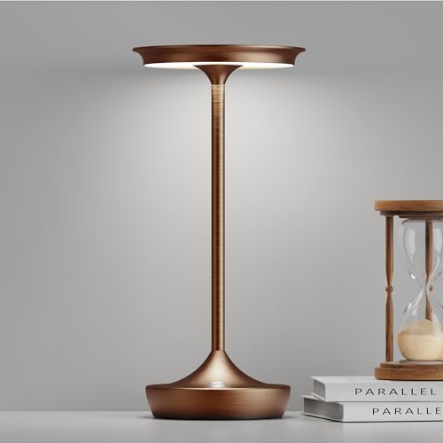 LED Cordless Table Lamp 6000mAh Rechargeable Battery Outdoor Light Moka