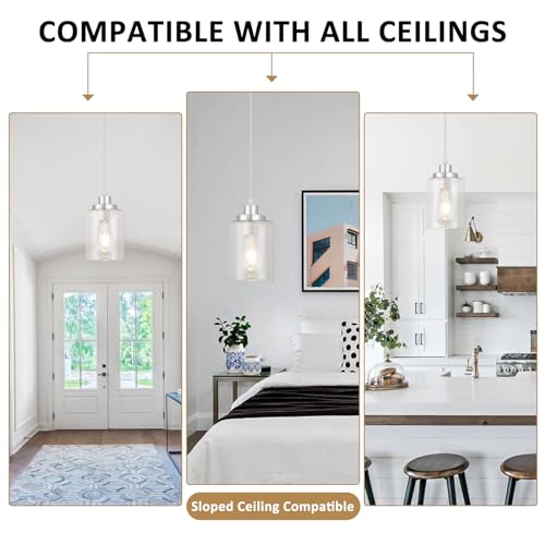 Industrial Pendant Lighting (3 Count)