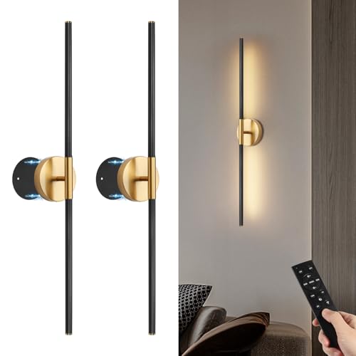 Battery Operated Wall Sconces Set of Two (2 Count)