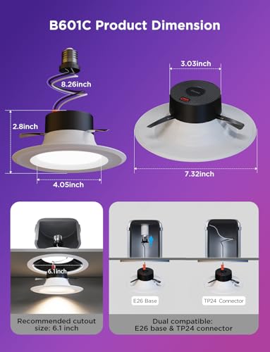 Smart Retrofit Recessed Lighting