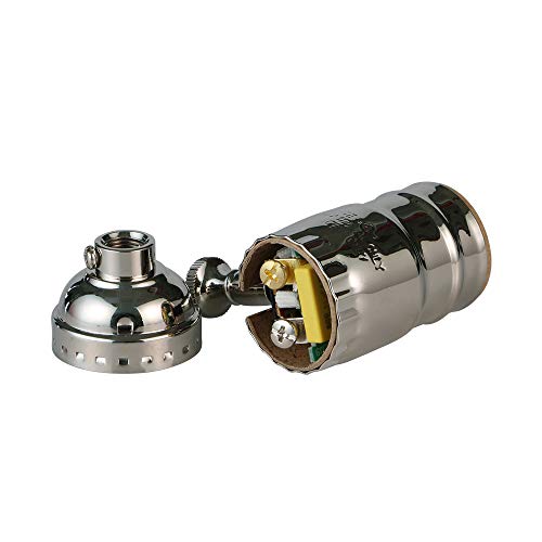 Antique Full Range Dimmer Socket Incandescent Lamp Holder Vintage Edison Pendant Light Socket E26 150 Watt 120 Volt