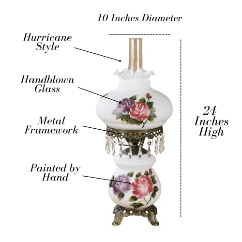 Olivia Jane Hurricane Table Lamp