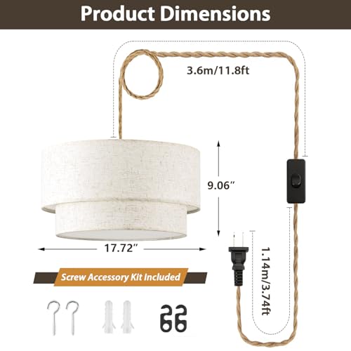 Plug in Pendant Light
