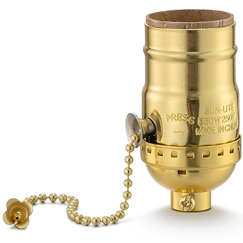 Lamp Socket with Pull Chain