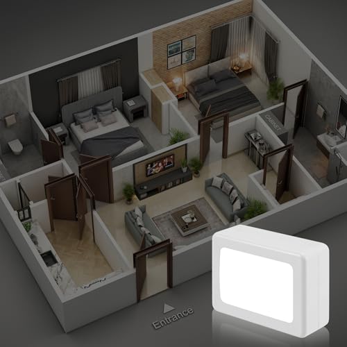 4 Pack LED Night Light Plug in (4 Count)