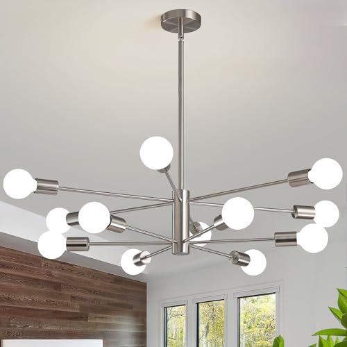 Modern Sputnik Chandeliers Light (12 Count)