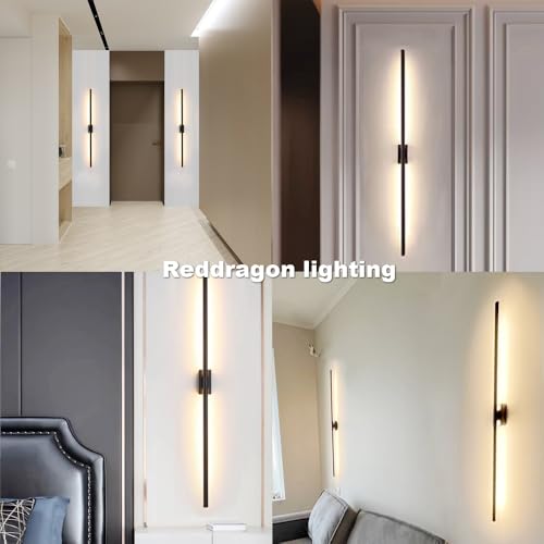 Only Suitable for Small Junction Box Long Wall Sconces Hardwired Set of 2 (2 Count)