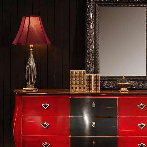 Medium Burgundy Lampshades Set of 2 (2 Count)