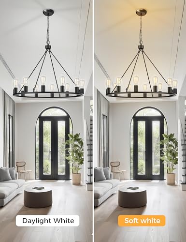Wagon Wheel Chandelier (12 Count)