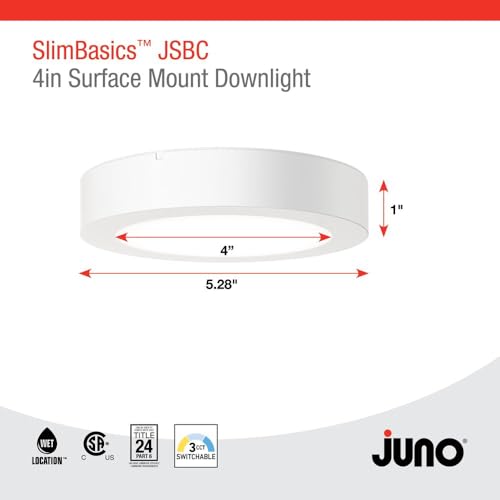 Slim Basics 4 Inch LED Ceiling Light