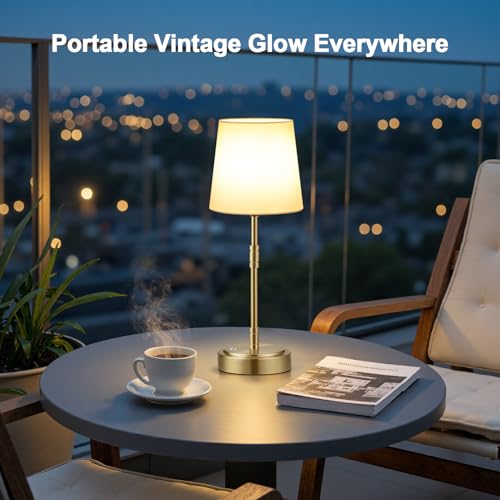 Cordless Table Lamps Set of 2
