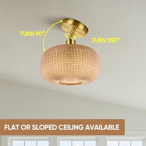 Semi Flush Mount Ceiling Light