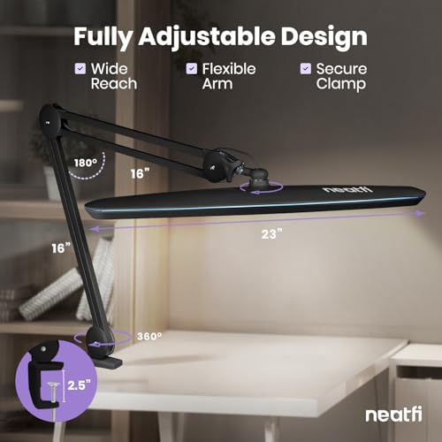 XL 2 200 Lumens 24W LED Desk Lamp