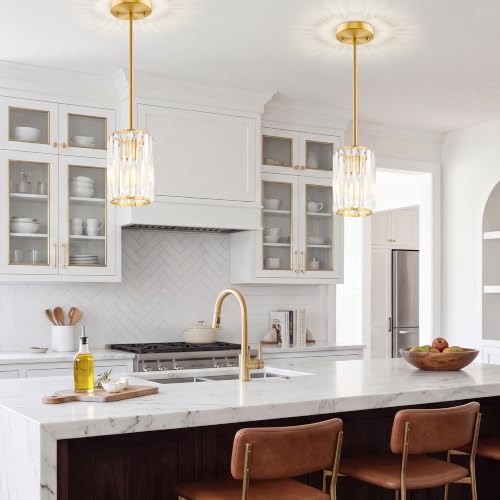 Gold Pendant Light (2 Count)