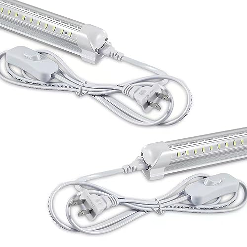 2Pack 8FT LED Shop Light Garage Lights (2 Count)