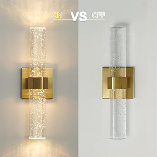Gold Wall Sconces Set of Two (2 Count)
