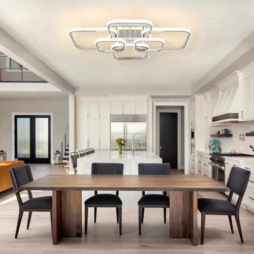 31.5" Modern LED Ceiling Light 6