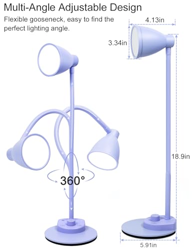 LED Desk Lamp with USB Charging Port