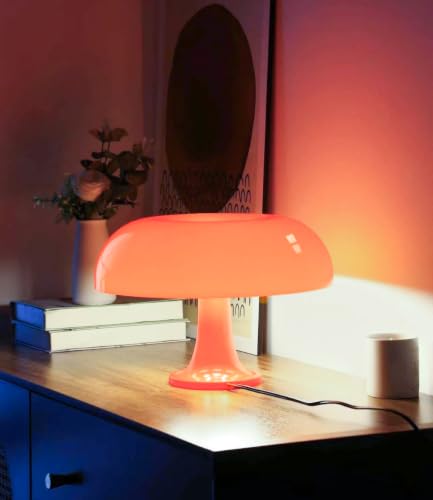 Orange Mushroom Lamp