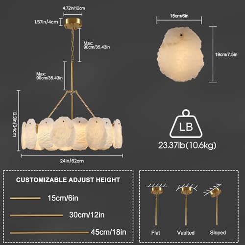 Alabaster Chandelier
