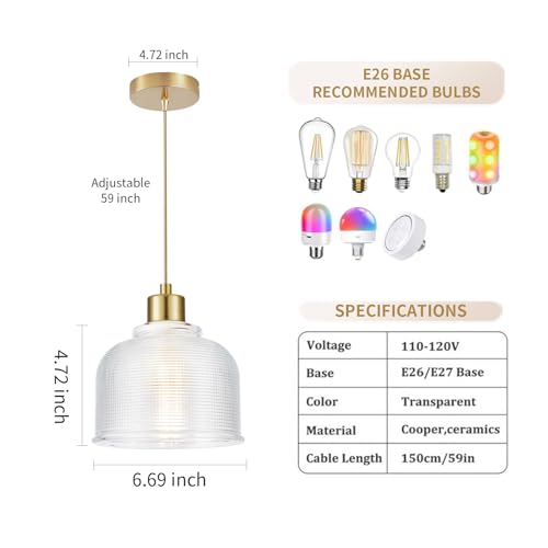 2Pack Industrial Pendant Lighting (2 Count)