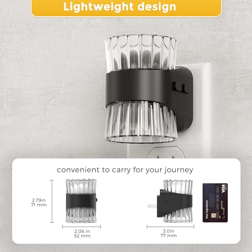 Night Light Modern 3CCT Dimmable Night Lights Plug into Wall (2 Count)