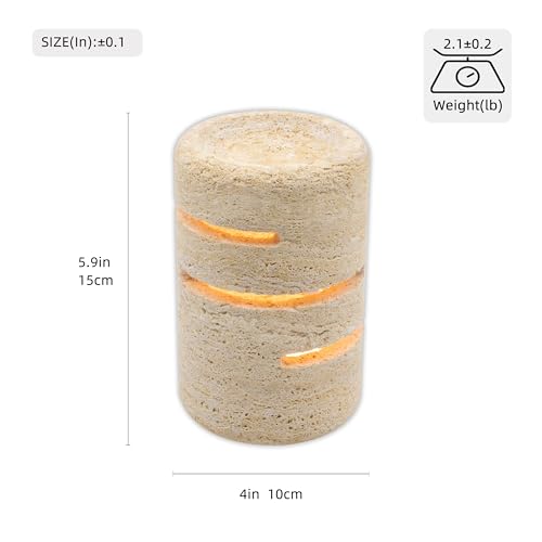 Marble Lamp Modern Pat Lamp Travertine Table Stone lamp Type