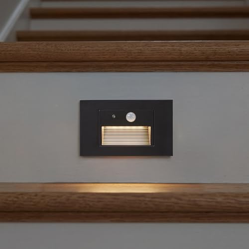 Horizontal LED Motion Sensor Step Light (2 Count)