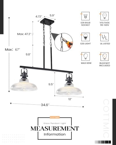 Farmhouse Dining Room Light Fixture