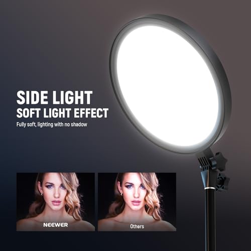Basics 12" 24W Large Ring Light w 68" Stand