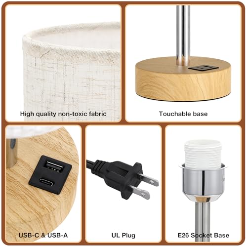 Bedside Table Lamp for Bedroom