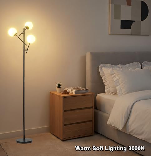 3 Globe Floor Lamp for Living Room