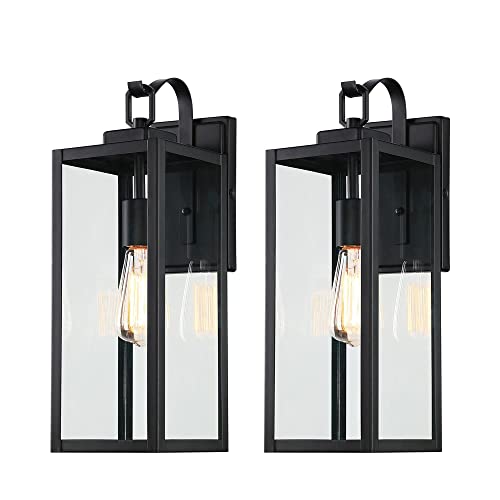Large Size Outdoor Wall Lights (2 Count)