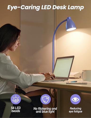 LED Desk Lamp with USB Charging Port