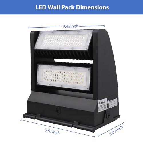 120W LED Wall Pack with Photocell