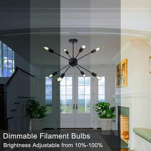 A19 LED Edison Light Bulb (6 Count)