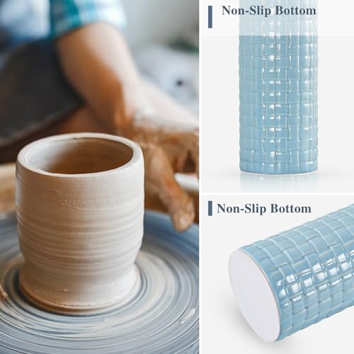 24.8" Ceramic Bedside Lamps Set of 2 (2 Count)