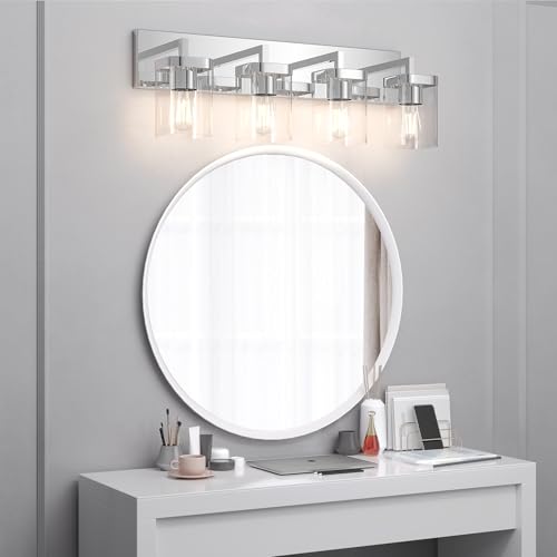 Chrome Bathroom Vanity Light