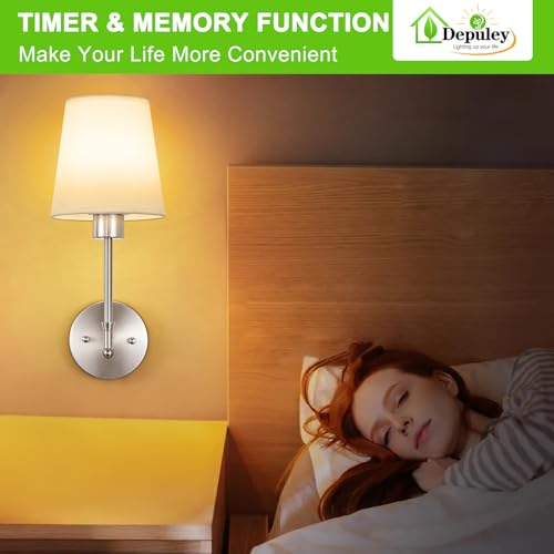 Battery Operated Wall Sconce (2 Count)