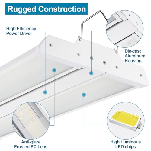 High Bay LED Shop Lights 300W (2 Count)