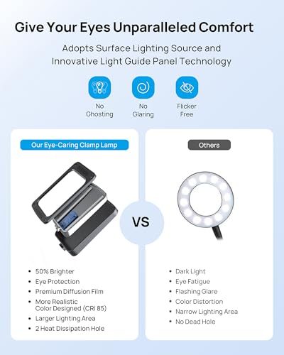LED Desk Lamp with Clamp