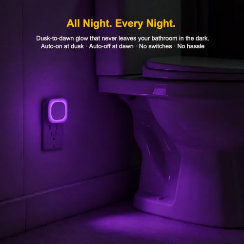2 Pack Purple Night Light (2 Count)