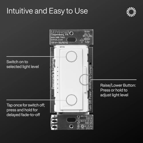 Maestro PRO LED+ Tap Dimmer Switch for 250W LED