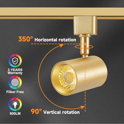 5 Color LED Track Lighting Heads H Type Track Light Heads Dimmable